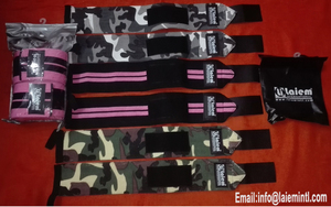 Correas Ajustables Acolchadas de Algodón con Logotipo Personalizado en Forma de 8 para Gimnasio, Fitness, Ejercicio, Levantamiento de Pesas y Peso Muerto - Product Image 5