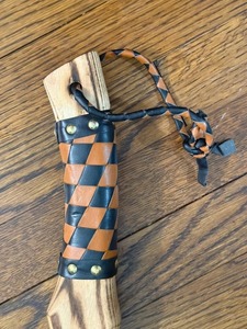 Hache Viking en acier carbone de qualité industrielle, fabriquée à la main, manche en bois, outil de camping en plein air, cadeau pour hommes AH # 140 - Product Image 3