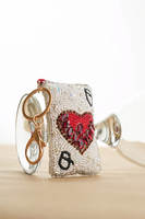 Porte-clés perlé œil porte-bonheur, collection de charmes de protection bohèmes