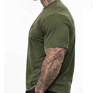 Custom Gym Performance <b>T</b>-<b>shirts</b> Moisture Wicking Dry Fit Anti Bacterial Mens Workout Training Sports Tee OEM ODM Men Gym <b>Shirt</b> - Product Image 2
