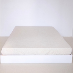 Juego de Ropa de Cama de Lino y Algodón, 4 Piezas, Funda de Almohada, Funda Nórdica, Sábana Ajustable, OEM, ODM, Estilo Simple, Marca Privada - Product Image 5