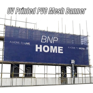 Lona de PVC para Exteriores, Impresión Personalizada, Resistente a los Rayos UV y al Viento, Lona Publicitaria para Cercas, para Promoción - Product Image 3