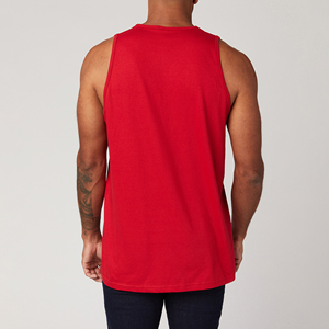 Camiseta Deportiva sin Mangas de Algodón con Logotipo Personalizado al por Mayor para Hombre, Ropa de Gimnasio para Entrenamiento, Unisex - Product Image 2