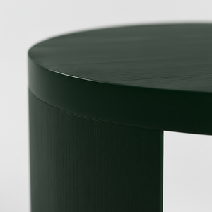 Table d'appoint décorative, table basse moderne en bois d'hévéa du Vietnam, MDF et placage de chêne, meuble décoratif pour salon - Product Image 4