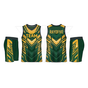 Uniforme de Fútbol Americano 7 contra 7 Personalizado, Reversible, Transpirable, Antibacteriano, Conjunto Combinado con Bolsas, Alta Calidad - Product Image 1