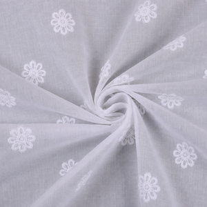 Tela de tul bordada Schiffli, tela de encaje de red, tela de organza para moda modesta, abaya, caftán, venta al por mayor, calidad premium, lista para usar. - Product Image 5