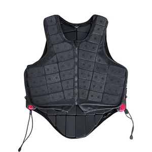 Chalecos de Seguridad para Montar a Caballo, Transpirables, de Alta Calidad, para Eventos Ecuestres, Carreras, Color Negro Personalizable, Talla Personalizada, Logotipo Personalizado - Product Image 5
