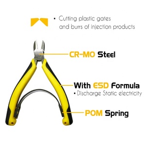 [Handy-Age]-5 Inch ESD Diagonal Cutting <b>Pliers</b> (HT1000-156) - Product Image 2