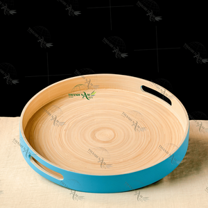 Bandejas de bambú sostenibles vietnamitas al por mayor, platos y platos ecológicos de estilo europeo para ocasiones de fiesta - Product Image 4