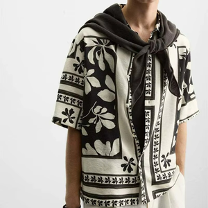 Chemises Hawaïennes pour Homme, Nouveau Design, Imprimé Hibiscus, Design Tribal Polynésien, Personnalisé, Grande Taille, Imprimé, Séchage Rapide - Product Image 6