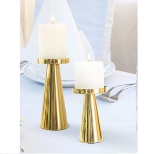 Porte-bougie fantaisie de qualité supérieure, best-seller pour la décoration de fêtes de Noël, accessoires, porte-bougie gaufré - Product Image 4