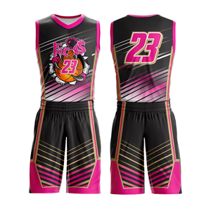 Uniforme de Baloncesto Sublimado Personalizado, Talla Grande, Transpirable, Ropa de Baloncesto Sublimada para Hombres, Jóvenes y Niñas, Uniformes de Entrenamiento para Equipos - Product Image 3