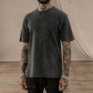 Camisetas HSI Lisas de Corte Holgado al por Mayor, Camisetas Casuales para Hombre Hechas en Pakistán, de Secado Rápido, 100% Algodón, Hechas en Pakistán - Product Image 1