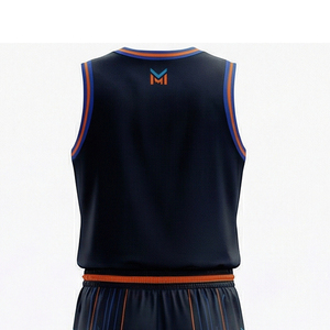Ensemble short et maillot de basketball personnalisé OEM, respirant, grande taille, séchage rapide, uniforme de sport unisexe, fournisseur en gros - Product Image 4