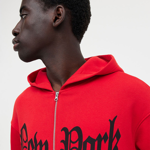 High Quality Cotton French Terry Oversize Hoodies StreetWear <b>Thick</b> <b>Fleece</b> Drop Shoulder Pocket Custom Unisex - Product Image 6