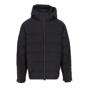<b>Men's</b> Plus Size Waterproof Down Coat Bright Face Trend Hooded Standard Thickness Winter Bomber Shiny Puffer <b>Jacket</b> - Product Image 4