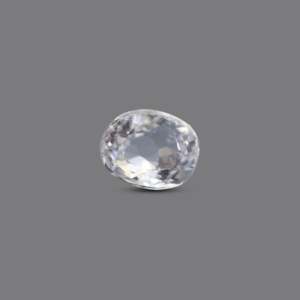 Paraiba Oval Cut Synthetic Zircon 4.4 Carat Loose Gemstone for Fine Jewelry - Product Image 1