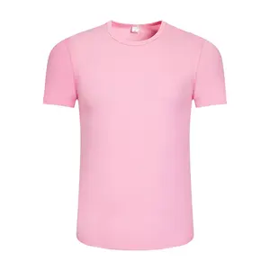 เสื้อยืดแขนสั้นผู้ชายแฟชั่นลำลองฤดูร้อน ดีไซน์เรียบง่าย ผ้าฝ้าย 100% คุณภาพสูง รับผลิตตามแบบ OEM บริการสกรีนลายด้านหน้า - Product Image 2