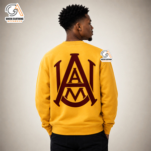 Sudaderas de Alta Calidad 100% Algodón para Hombre, Corte Regular, 370g, con Parches Bordados en Chenilla, Estilo Urbano para A&M |   Hermandad - Product Image 2