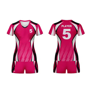 Customizable Reversible Uniforms for Women Girls Youth Plus Size Breathable Jersey Custom Design Women <b>Volleyball</b> Uniform - Product Image 6