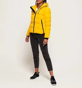 High Quality Outerwear Warm Puffer Women's Padded Down Coats <b>Jackets</b> With Custom Logo Perfect Turn-down <b>Collar</b> Woman <b>Jacket</b> - Product Image 4