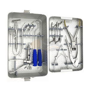 Système de câbles orthopédiques en acier inoxydable, kit d'instruments chirurgicaux professionnels, passe-fils, tende-fils, forceps pour os - Product Image 2