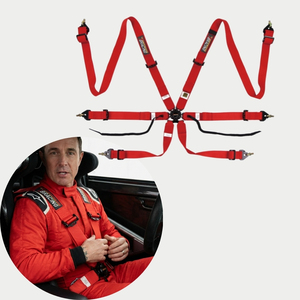 ผู้ผลิตอุปกรณ์ตกแต่งยานยนต์ TBRACING Sport Plus เข็มขัดนิรภัยสำหรับรถแข่ง ได้รับการรับรองจาก FIA รับผลิตแบบ OEM ODM สำหรับเบาะรถแข่ง ส่งตรงจากโรงงาน - Product Image 1