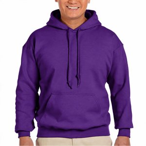 เสื้อฮู้ดดี้สีดำคุณภาพสูง สีสันสดใส สกรีนลายตามสั่ง พิมพ์ลาย DTG สำหรับผู้ชาย แบบสวมหัว ใส่ได้ตลอดวัน ปรับแต่งได้พร้อมโลโก้ - Product Image 4