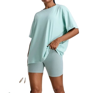 Último diseño personalizado de algodón camisetas de mujer verano moda desgaste personalizado Color transpirable secado rápido Casual para adultos al por mayor - Product Image 2