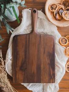 Planche à pagaie en bois faite à la main - Product Image 5