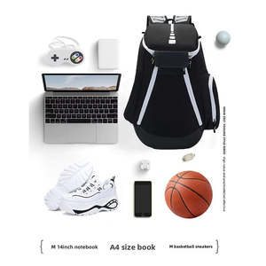 Sac à dos de sport souple et pliable grande capacité, imperméable, léger en tissu Oxford, pour entraînement de basketball, décontracté, pour voyage en extérieur - Product Image 5