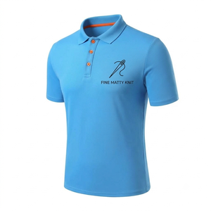 Camiseta Polo Personalizada de Manga Corta para Hombre, 220 GSM, Mezcla de Algodón, Lisa, al por Mayor, para Golf, Trabajo y Promociones - Product Image 2