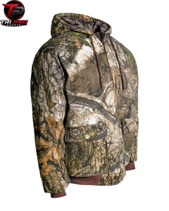 Chaqueta Premium con Capucha para Hombre, para Actividades al Aire Libre, con Cierre Completo, Forro Cálido, Múltiples Bolsillos, para Senderismo, Camping y Caza en Invierno - Product Image 2