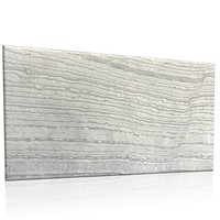 Revêtement mural en pierre d'ardoise naturelle 100 % écologique, feuilles de pierre flexible en quartz marbré du Nord, les plus uniques, pour la décoration intérieure