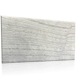 Revêtement mural en pierre d'ardoise naturelle 100 % écologique, feuilles de pierre flexible en quartz marbré du Nord, les plus uniques, pour la décoration intérieure - Product Image 3