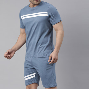 2026 Summer 2 Piece Short <b>Set</b> Best Selling Custom Logo Men's <b>Sets</b> Shirt Shorts <b>Set</b> Short Sleeves Beach Two Pieces Short <b>Set</b> - Product Image 5
