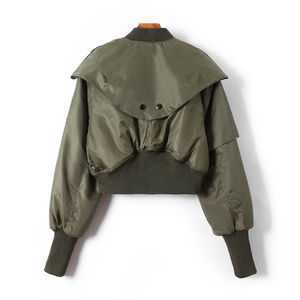 Chaquetas Blazer Transparentes Personalizadas para Mujer, Primavera/Verano, Chaquetas Cortas Estilo Varsity, Ropa Urbana para Venta al Por Mayor, 2026 - Product Image 5