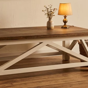 Mesa de Centro Bael, Ecológica, Duradera, Minimalista, de Madera Maciza, Acabado Natural, Estilo Japandi, Mueble para Sala de Estar - Product Image 5