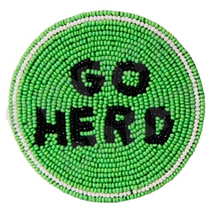 CRYSTAL CRAFT - Posavasos Redondos Bordados con Cuentas Multicolores, Hechos a Mano, Personalizables con Cuentas de Vidrio - Product Image 2