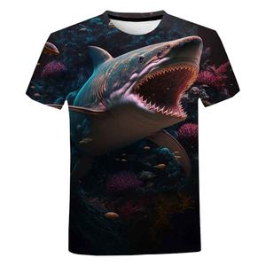 Camiseta Personalizada Lisa de Alta Calidad, Estilo Urbano, de Poliéster y Algodón, Manga Corta, Suave, Cómoda, Informal, Ecológica - Product Image 1