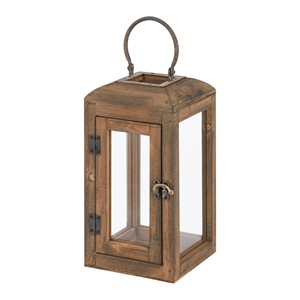 Sheesham Wood Carved <b>Lanterns</b> Wholesale | Hand-Inlaid <b>Brass</b> Temple Light - Product Image 2
