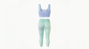 Conjuntos de Yoga para Mujer, Diseño Premium, Ligeros, a Cuadros, de Secado Rápido, con Logotipo Personalizado, Tallas Grandes, Cintura Elástica, Transpirables - Product Image 2