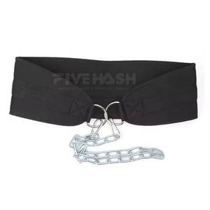 Cinturón de Levantamiento de Pesas de Grado Comercial con Cadena de Acero para Ejercicios de Fuerza con Carga Pesada - Product Image 4