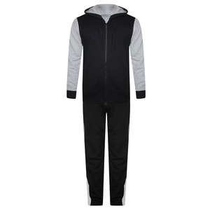 Mens Streetwear Tracksuit Lightweight Cotton Fleece Solid Hoodie <b>Joggers</b> Set <b>Oversized</b> Blank Custom Logo Men Clothing - Product Image 4