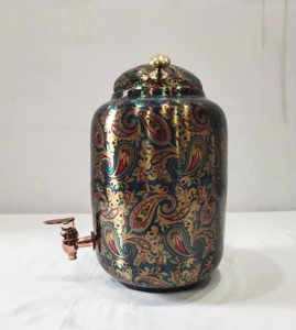 Urban Style Copper Water Dispenser Modern Design Copper Water Dispenser Hand Crafted Wholesale Copper Water Dispenser - Product Image 2