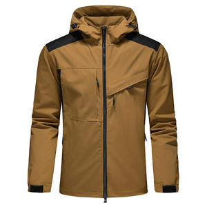 Unisex Spring Autumn Waterproof Thin Soft Shell Windbreaker Jacket Customizable Top Selling Fashion Casual Wear - Product Image 3