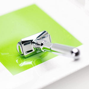Cuchillas de afeitar de doble filo de acero inoxidable de alta calidad para barbería, no desechables, precio mayorista - Product Image 6