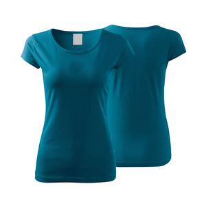 T-shirts pour femmes de qualité supérieure, grande taille, respirants, coupe décontractée, t-shirts surdimensionnés pour femmes, 100% coton pour filles - Product Image 2