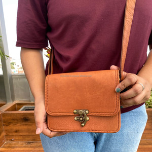 2024 nuevo bolso cruzado de cuero genuino de moda para mujer bolsos de hombro Vintage de cuero de vaca de grano completo clásico de lujo - Product Image 2