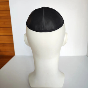 Best Quality Custom Logo Yamaka Vintage Cotton Yarn Kippah <b>for</b> <b>Wedding</b> Embroidery Flame Adjustable Back Closure Common Men - Product Image 4